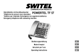 SWITEL TF57 Owner's manual