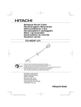 Hitachi CG40EAF Owner's manual