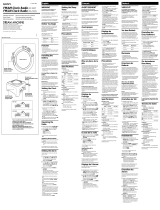 Sony ICF-C217 User manual