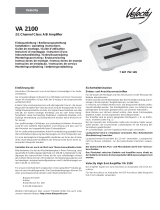 Blaupunkt VA 2100 Owner's manual