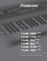 Studiologic VMK-188 Plus User manual