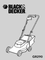 Black & Decker GR290 T2 Owner's manual