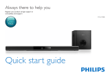 Philips HTL3140B/78 Quick start guide