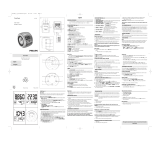 Philips AJ3600/78 User manual