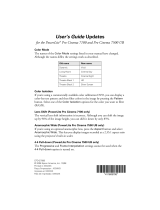 Epson PowerLite Pro Cinema 7500 UB User guide