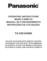Panasonic TX55CX400E Owner's manual