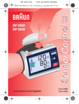 Braun 6085 BP3560, BP3550 SensorControl Easy Click Owner's manual