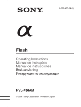 Sony HVL-F56AM Owner's manual