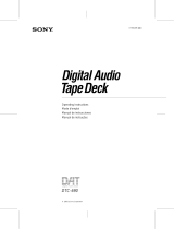 Sony DTC-690 Operating instructions