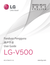 LG LGV500 White User manual