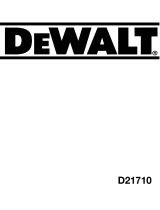 DeWalt D21710 User manual
