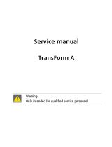 Barco TransForm AX6 User manual