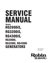 Robin America RG3200i Service User manual