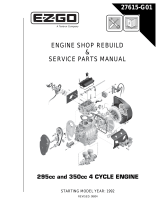 Ezgo 295cc User manual