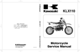 Kawasaki KLX 110 - BROCHURE 2009 User manual