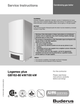 Buderus Logamax plus GB162-80 kW Service Instructions Manual