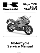 Kawasaki Ninja ER-6f ABS User manual