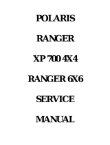 Polaris Ranger 700 EFI 4x4 2007 User manual