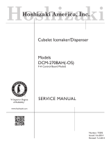 Hoshizaki DCM-270BAH-OS User manual