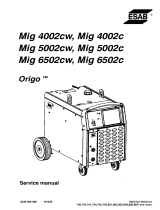 ESAB Mig 5002c Mig 6502cw User manual