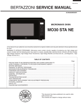 Bertazzoni MO30STANE Owner's manual