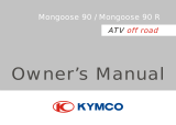 KYMCO Mongoose 90 Owner's manual