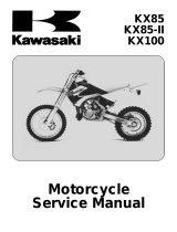 Kawasaki KX100 - User manual