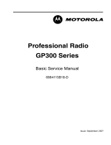 Motorola GP320 Series Basic Service Manual