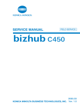 Konica Minolta bizhub C450 User manual
