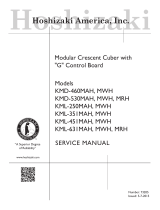 Hoshizaki KMD-530MAH User manual