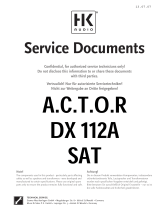 HK Audio ADX 112 A Service Documents