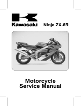Kawasaki Ninja ZX-6R 2001 User manual