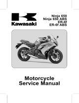 Kawasaki 2009 NINJA 650 User manual