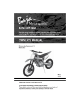 Baja motorsports X250 Owner's manual