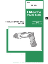 Hitachi DB3DL Technical Data & Service Manual