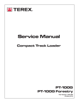Terex PT100G Forestry User manual