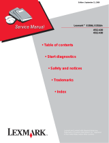 Lexmark E350d User manual