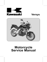 Kawasaki Versys KLE650B7F User manual