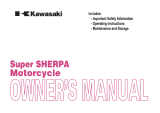 Kawasaki SUPER SHERPA - Owner's manual