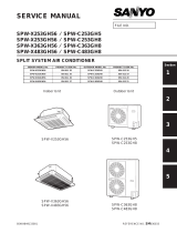 Sanyo SPW-C253GH8 User manual