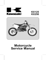 Kawasaki KX250 User manual