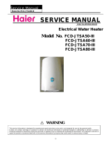 Haier FCD-JTSA80-III User manual