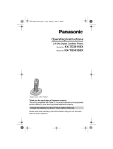Panasonic KX-TG3612BX User manual