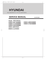 Hyundai HSH-I183NBE User manual