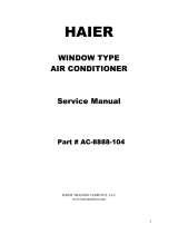 Haier ESA3085 Installation guide
