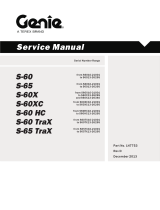 Genie S-60 HC User manual