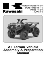 Kawasaki BRUTE FORCE 750 4x4iEPS Assembly & Preparation Manual