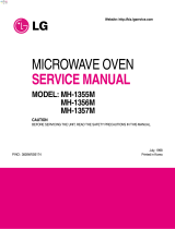 LG MH-1355M Owner's manual