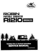 Robin R1210 Brushless User manual