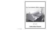 Dry-Lam 27" User manual